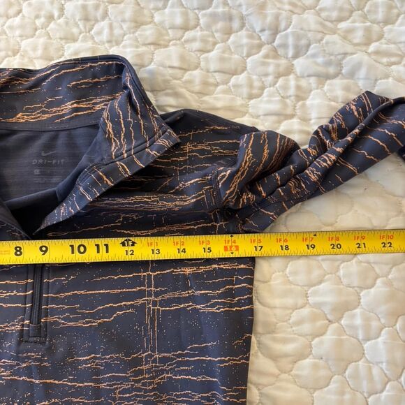 Nike Women's Dri-Fit Pullover Copper Size L Outdoor Hiking - Picture 4 of 5